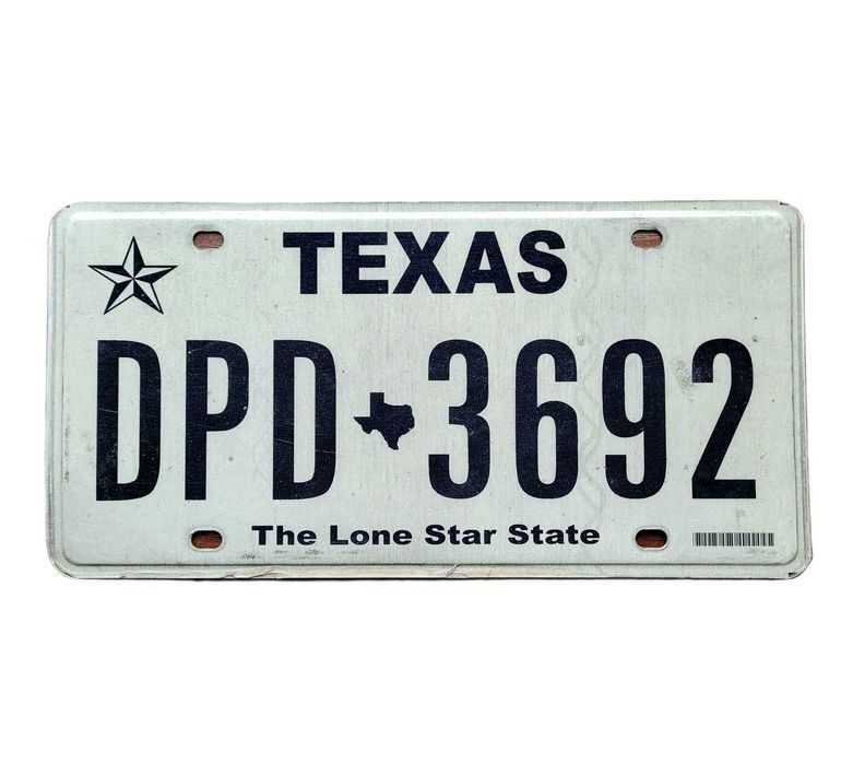Texas - oryginalna tablica rejestracyjna z USA