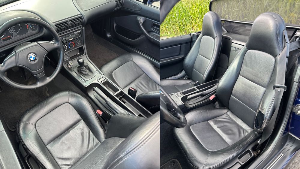 BMW Z3 MontrealBlau Metallic,świetna baza,niski przebieg