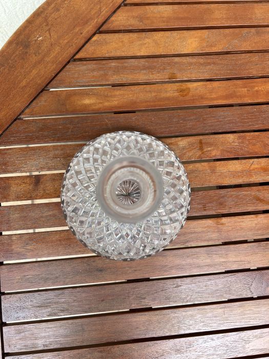 Kryształowa karafka do alkoholu - przepiękna