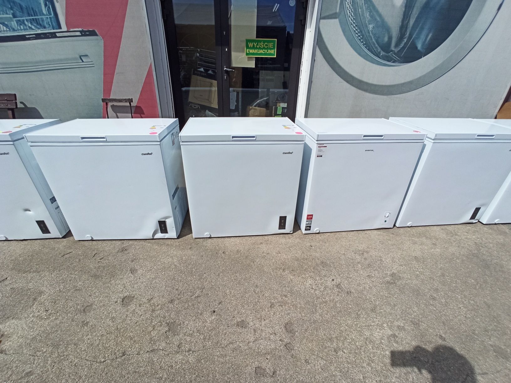 OUTLET Janki Zamrażarki Skrzyniowe Nowe Gwarancja Transport