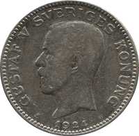 Szwecja, 1 koron 1924
