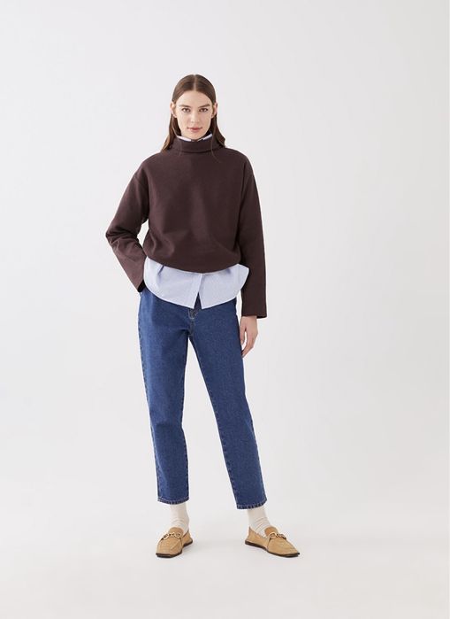 Джинси сині жіночі Mom, 38 р. М від Lc Waikiki