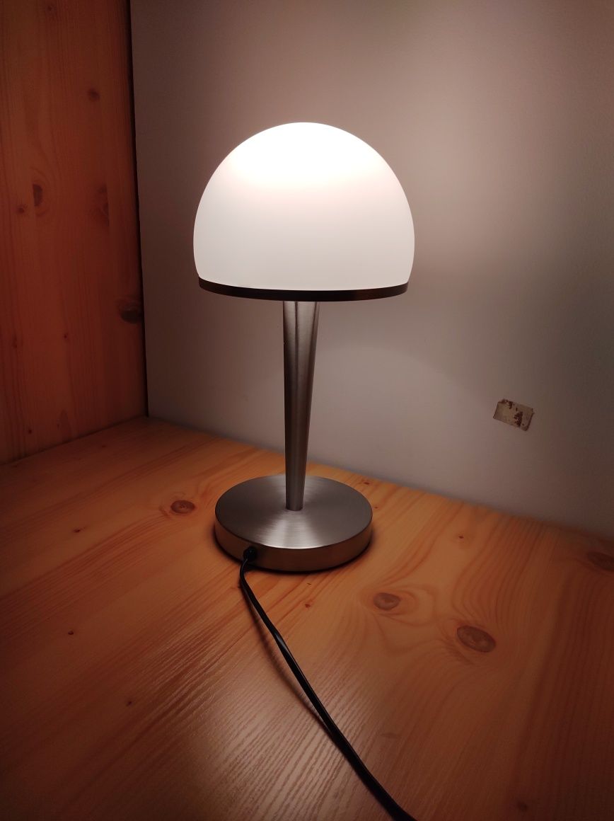 Lampka biurkowa gabinetowa Grzybek ściemniacz Loft Vintage niemiecka