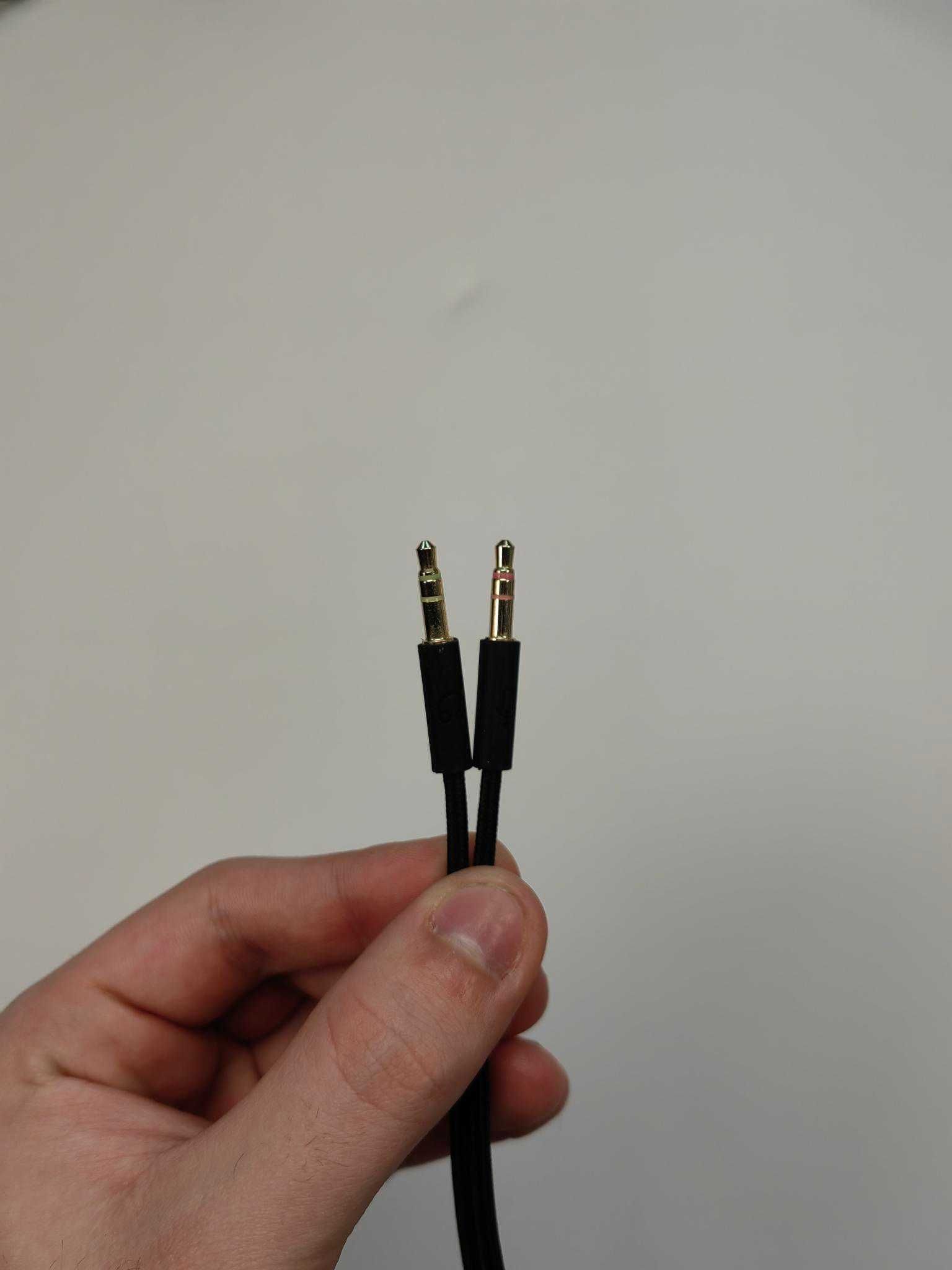 przejściówka audio jack 3.5 mm  rozdzielacz z 1 żeńskiego na 2 męskie!