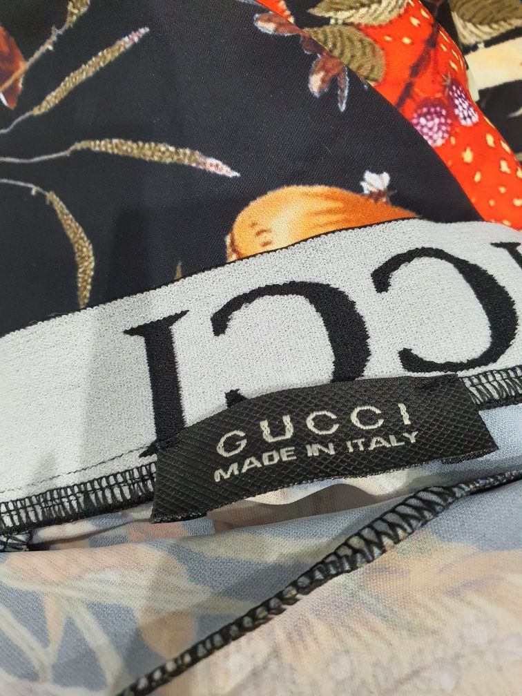 Dres, komplet Gucci kwiaty