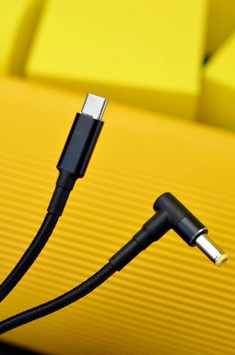 Кабель питания для зарядки ноутбука 65W кабель живлення роутера