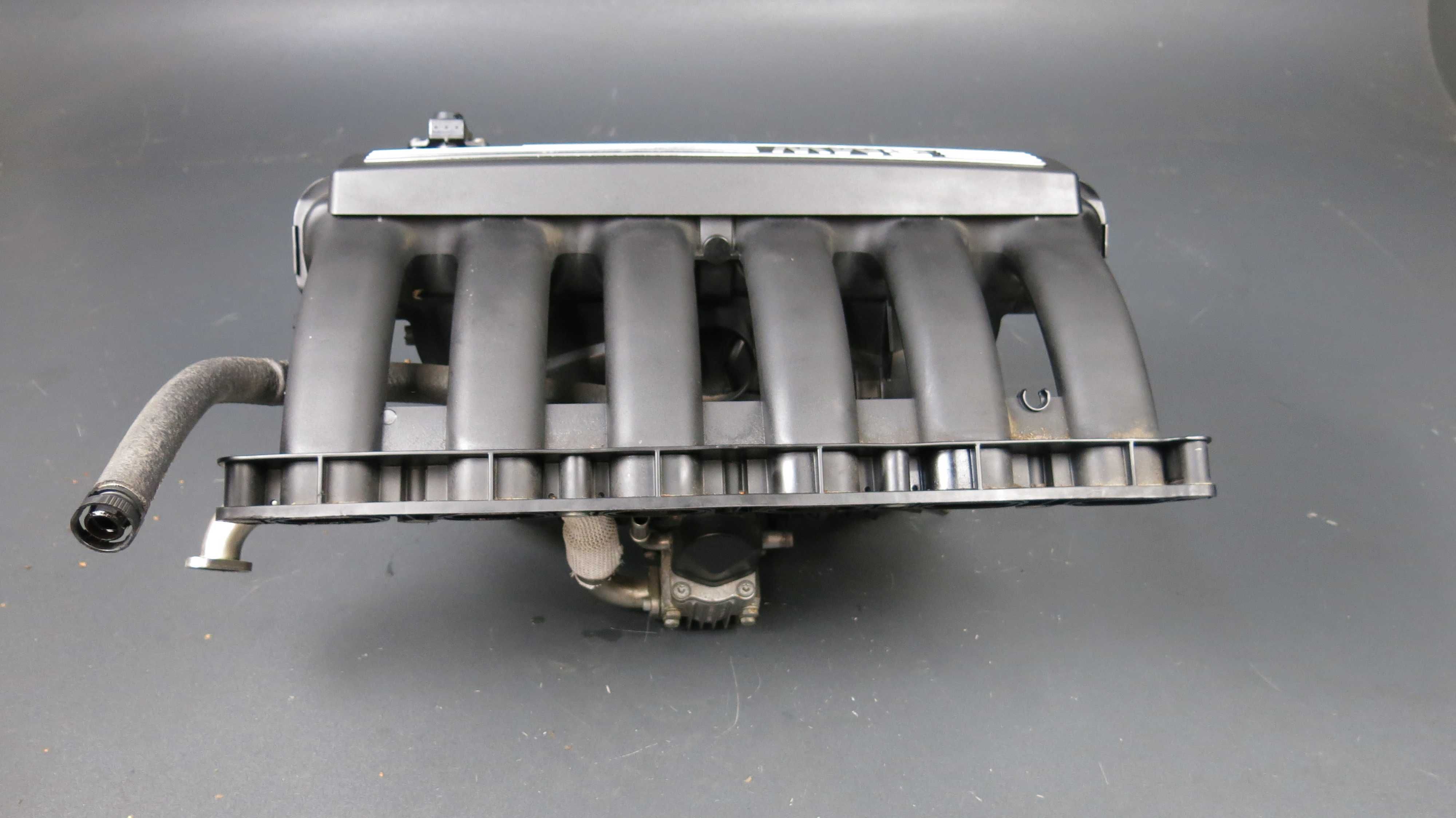 BMW E60 E61 2.5i N53 kolektor ssący kompletny przepustnica N53B25A