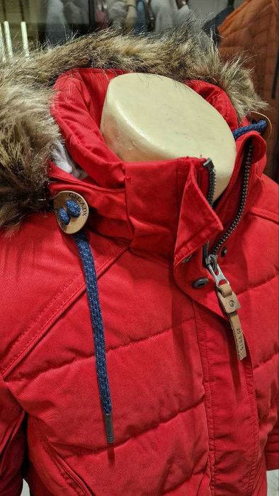 Теплая женская удлененная термо куртка парка аляска KILLTEC немецкая