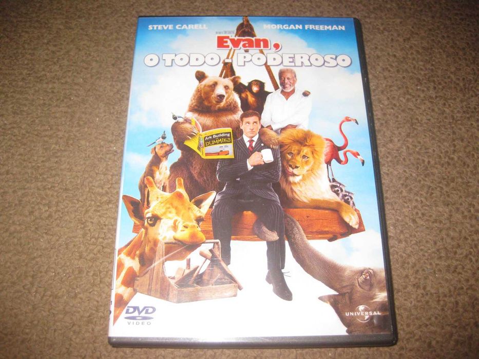 DVD "Evan, O Todo-Poderoso" com Steve Carell