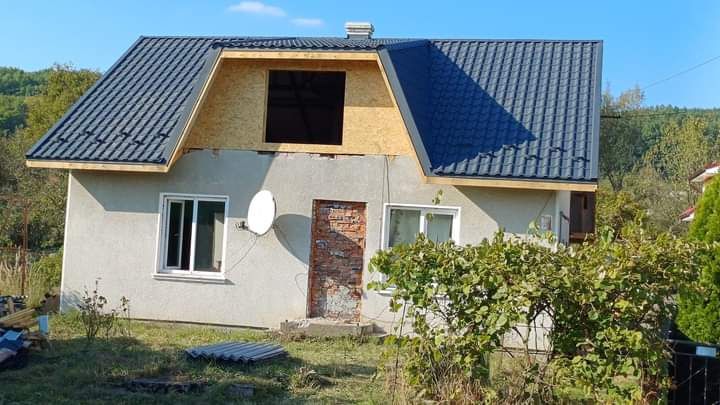 Монтаж даху, фасадів.