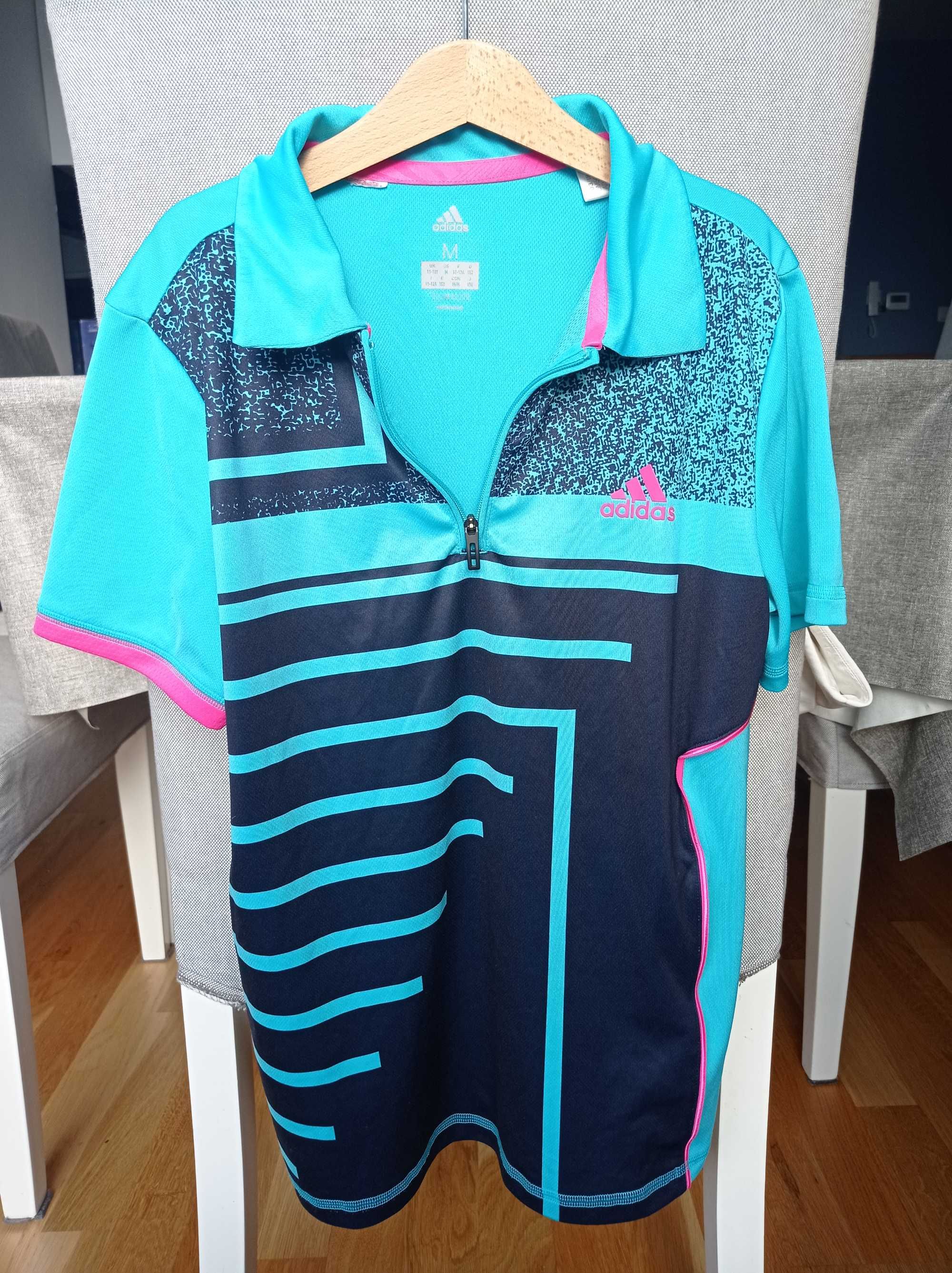 Adidas 11-12 lat koszula sprotowa polo clomalite 152