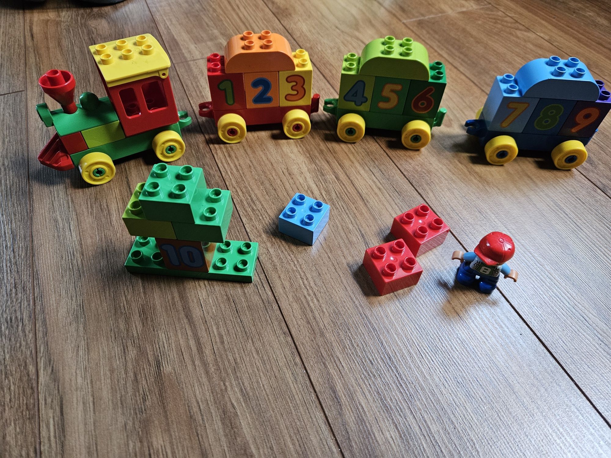 Lego duplo pociąg z cyferkami 10558
