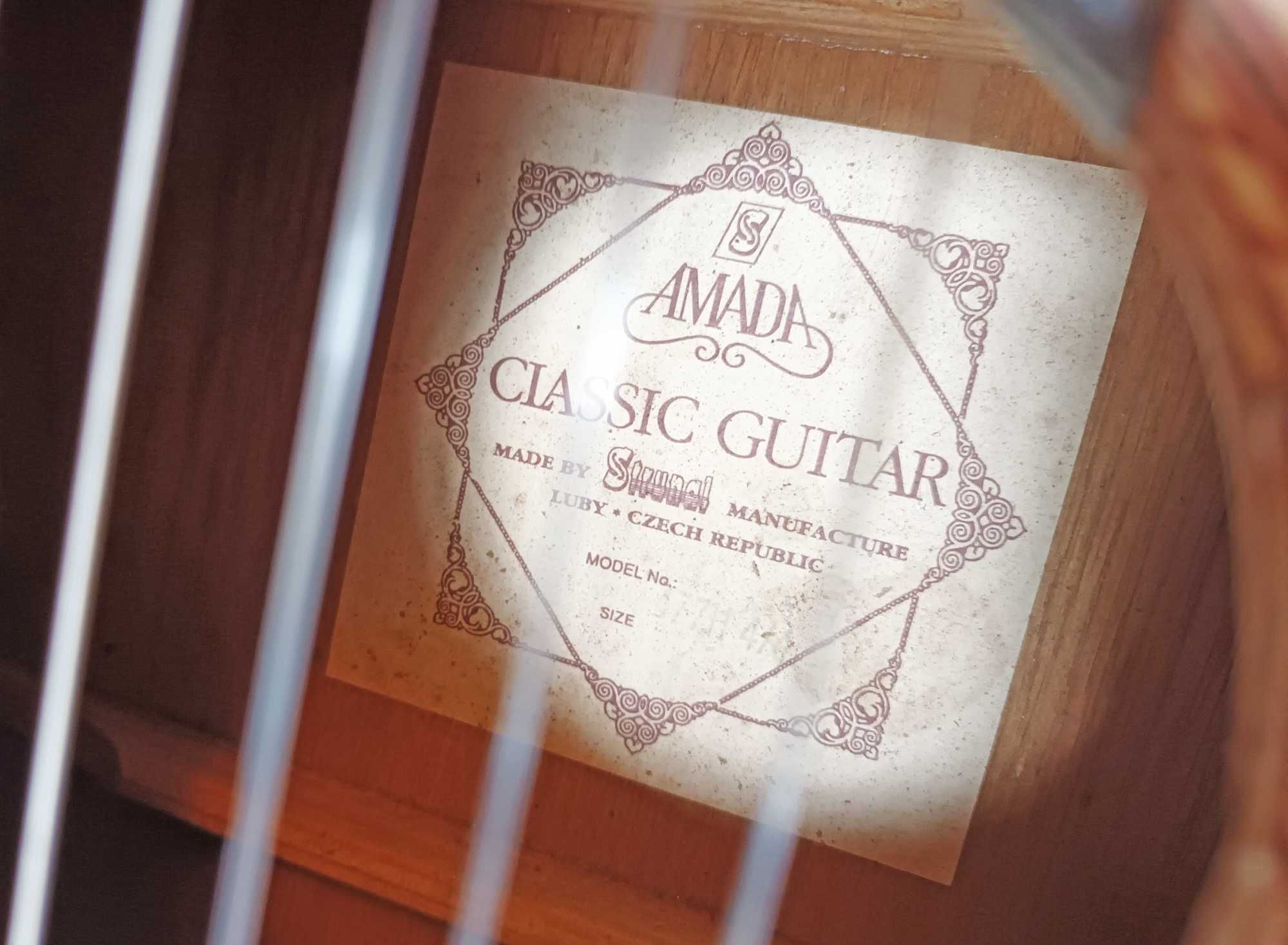 Guitarra Viola clássica Amada - República Checa