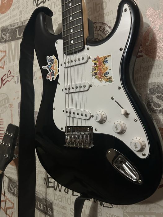 Гитара fender squier mm strat