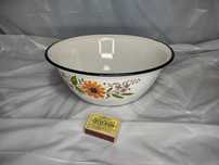 Miska emaliowana PRL . 28 X 10 - bdb. stan.