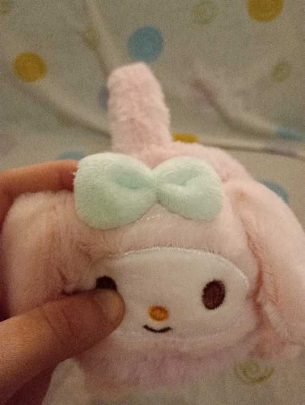 Tapa orelhas da hello Kitty