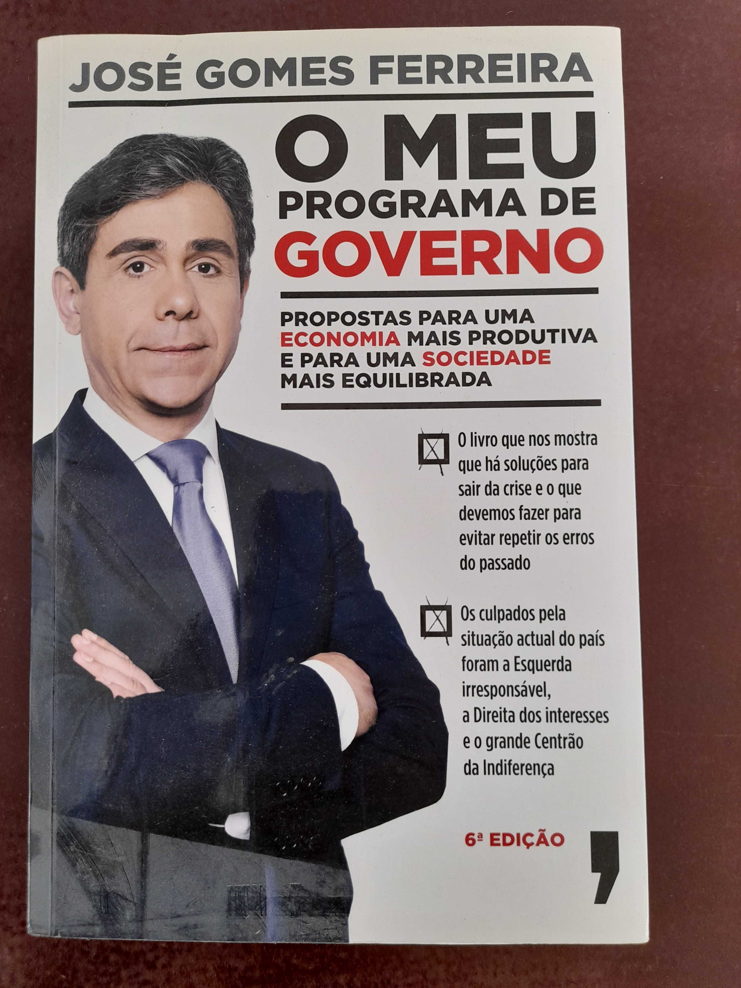 O Meu Programa de Governo, José Gomes Ferreira