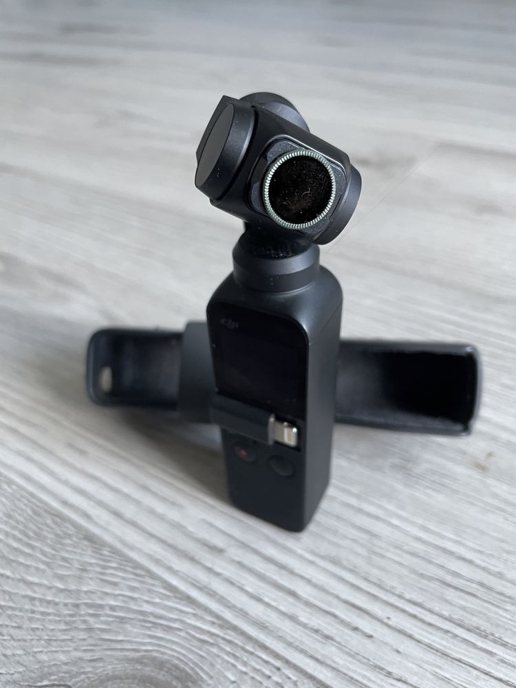 DJI Osmo Pocket + filtr VND + statyw Manfrotto