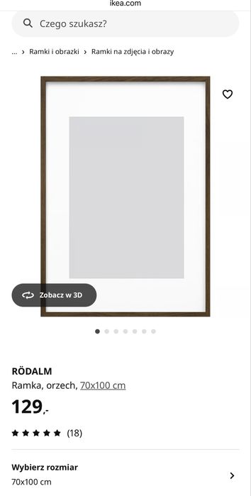 Ramka Ikea Rodalm