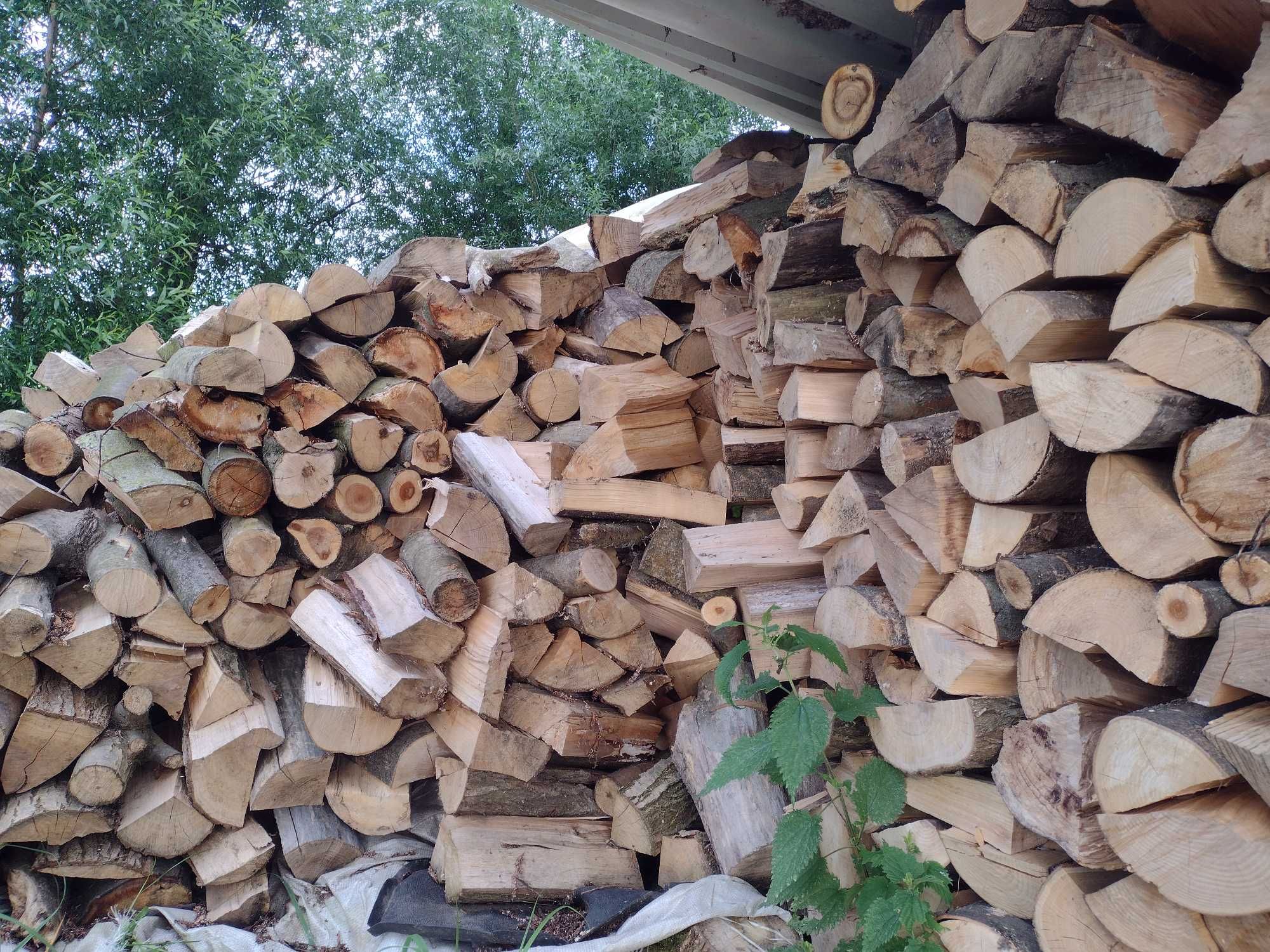 Drewno opałowe suche sezonowane dwa lata