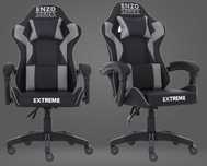 Stylowy Fotel Gamingowy dla Gracza Extreme ENZO Szary