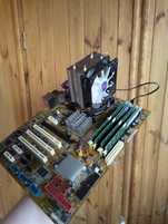 Комплект: LGA775 + Q9550 + 8 GB + БП 400W