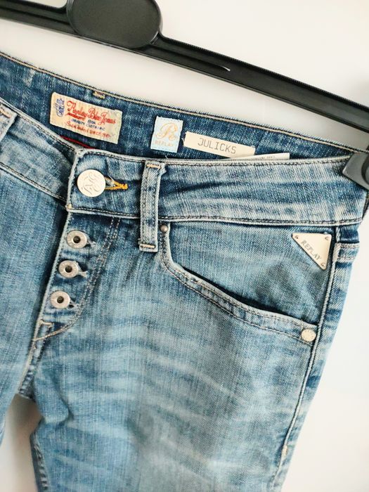 Damskie jeansy Replay Julicks Slim Fit W25 L30