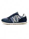 Кросівки Armani Exchange AX Blue White premium замшеві i89
