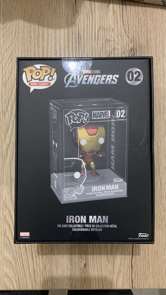 Avengers Marvel Funko pop iron man ironman die-cast 02