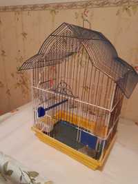 клітка для невеликої пташки - папуги, канарейки