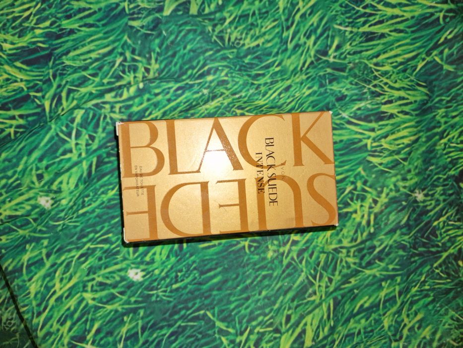 Black sude Intense Avon unikat