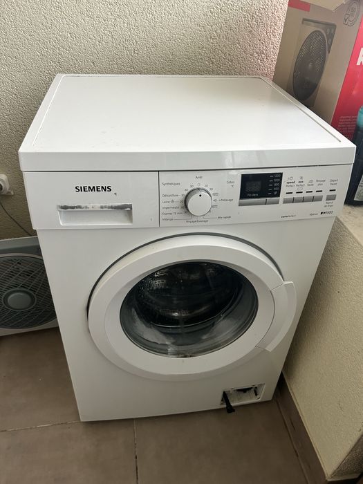Máquina de lavar 8kg usada Siemens