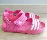Sandałki dziewczęce sportowe adidas piankowe 34 różowe