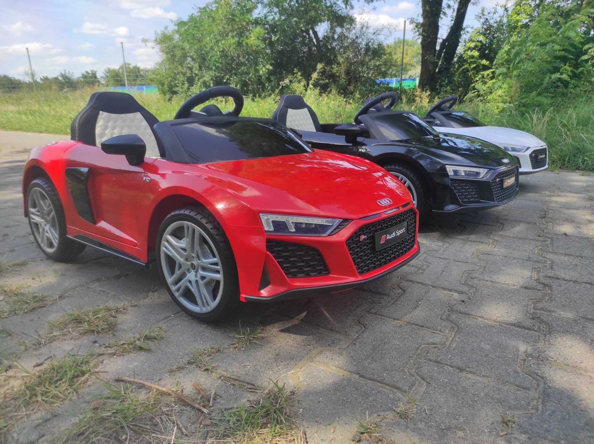 Auto Na Akumulator Audi R8  Licencja  Skóra  Pilot