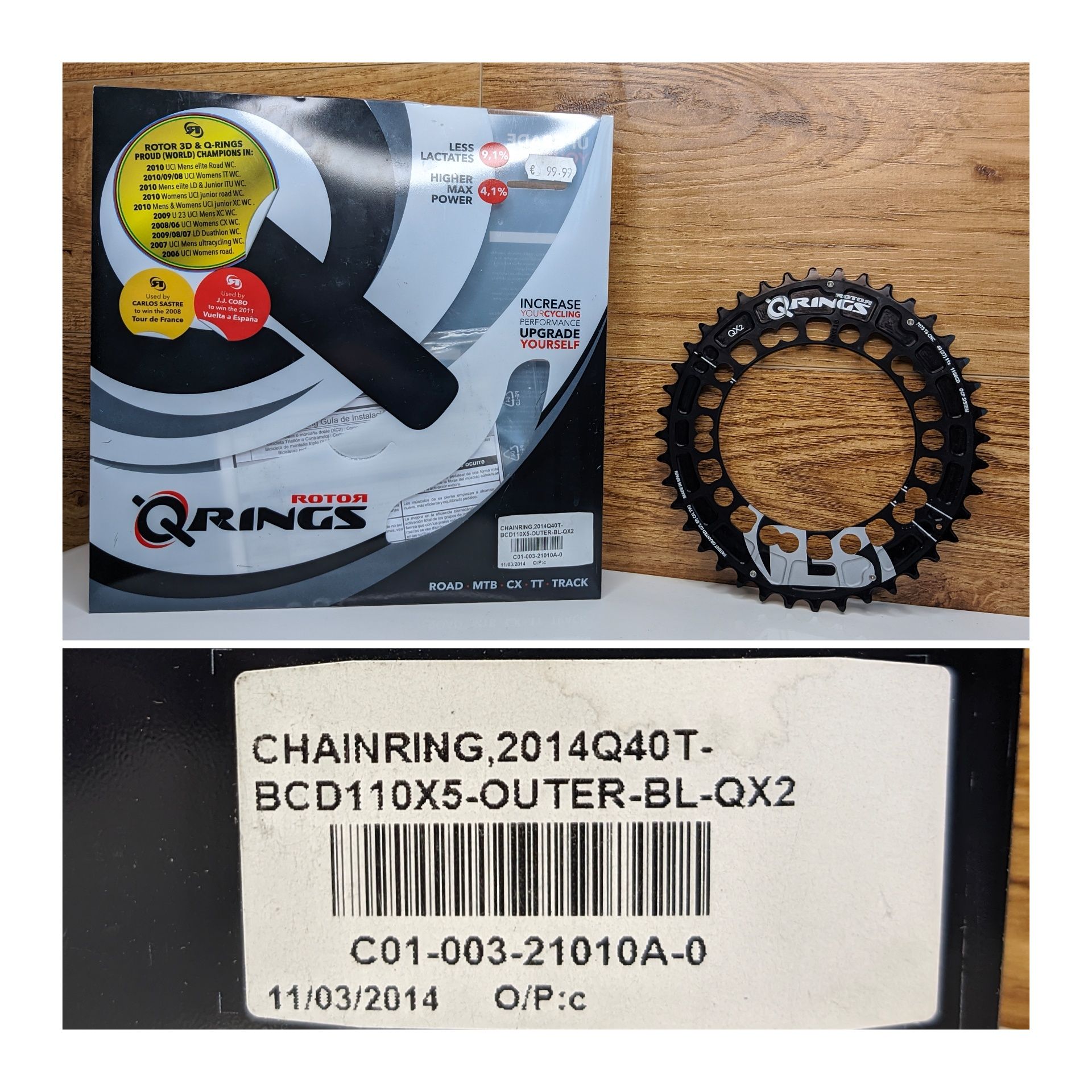 Зірка Rotor Q Rings  Aero