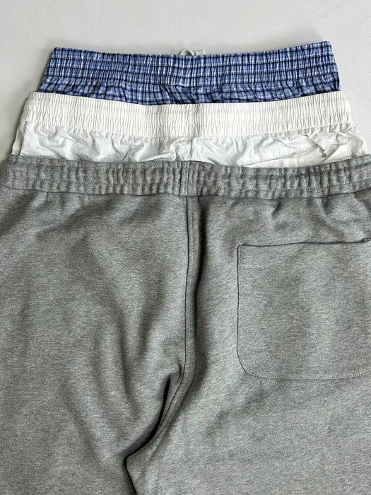 Штани Project GR 3 пояса спортивки sweatpants opium сірі штаны серые M