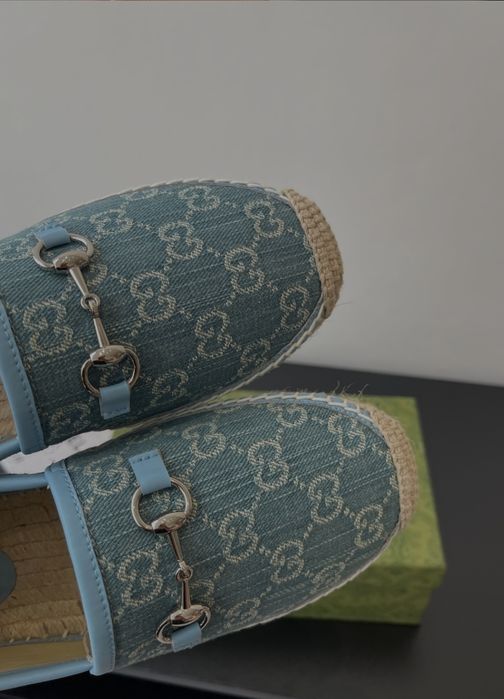 Espadryle GUCCI 2025 – monogram GG, luksusowe wykonanie, rozmiary 35–4