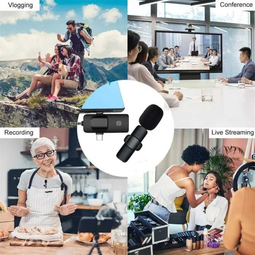 Microfone Lapela Sem Fios (NOVOS)