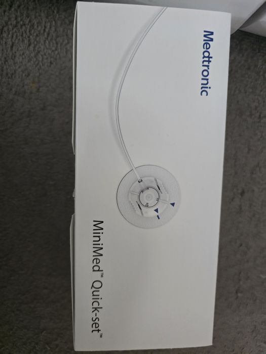 Wkłucia teflonowe qQuick-set Medtronic 6mm 80cm