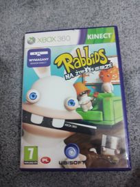 Kinect Rabbids na żywo w kolorze xbox360. X360. Xbox 360