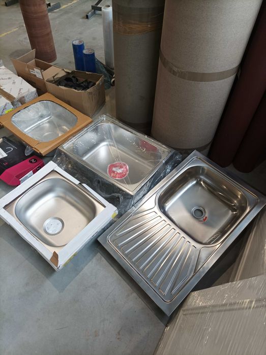 Zlewozmywak nowy do kuchni z ociekaczem i bez