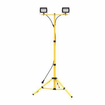 Naświetlacz Led halogeny na statywie 2 x 30W budowlany Eko-Light Bobby