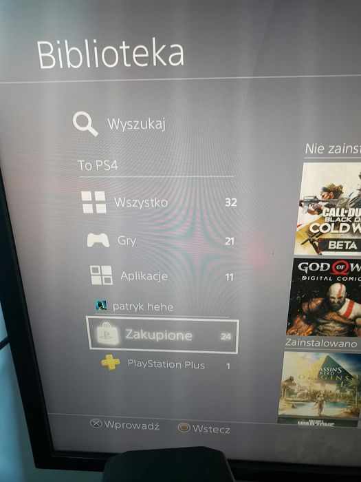 Konsola playstation 4 slim 500GB + 3 pady + 21 gier