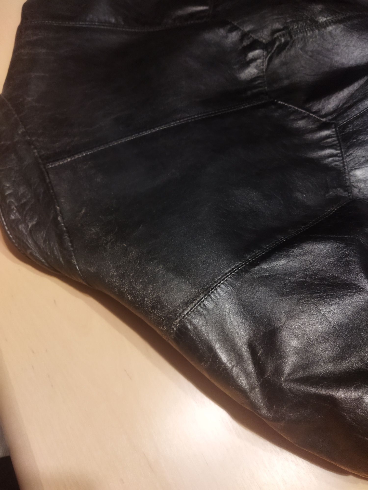 Kurtka skórzana Wiatrówka rozmiar XL