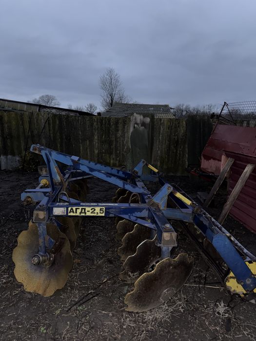 Продам дискову борону  агд 2,4