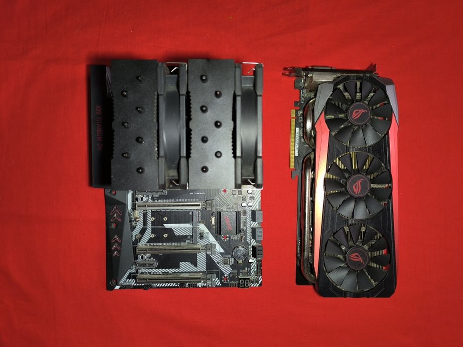 Комплект ПК 10 ядер/20 потоків + ASUS STRIX R9 390 8GB