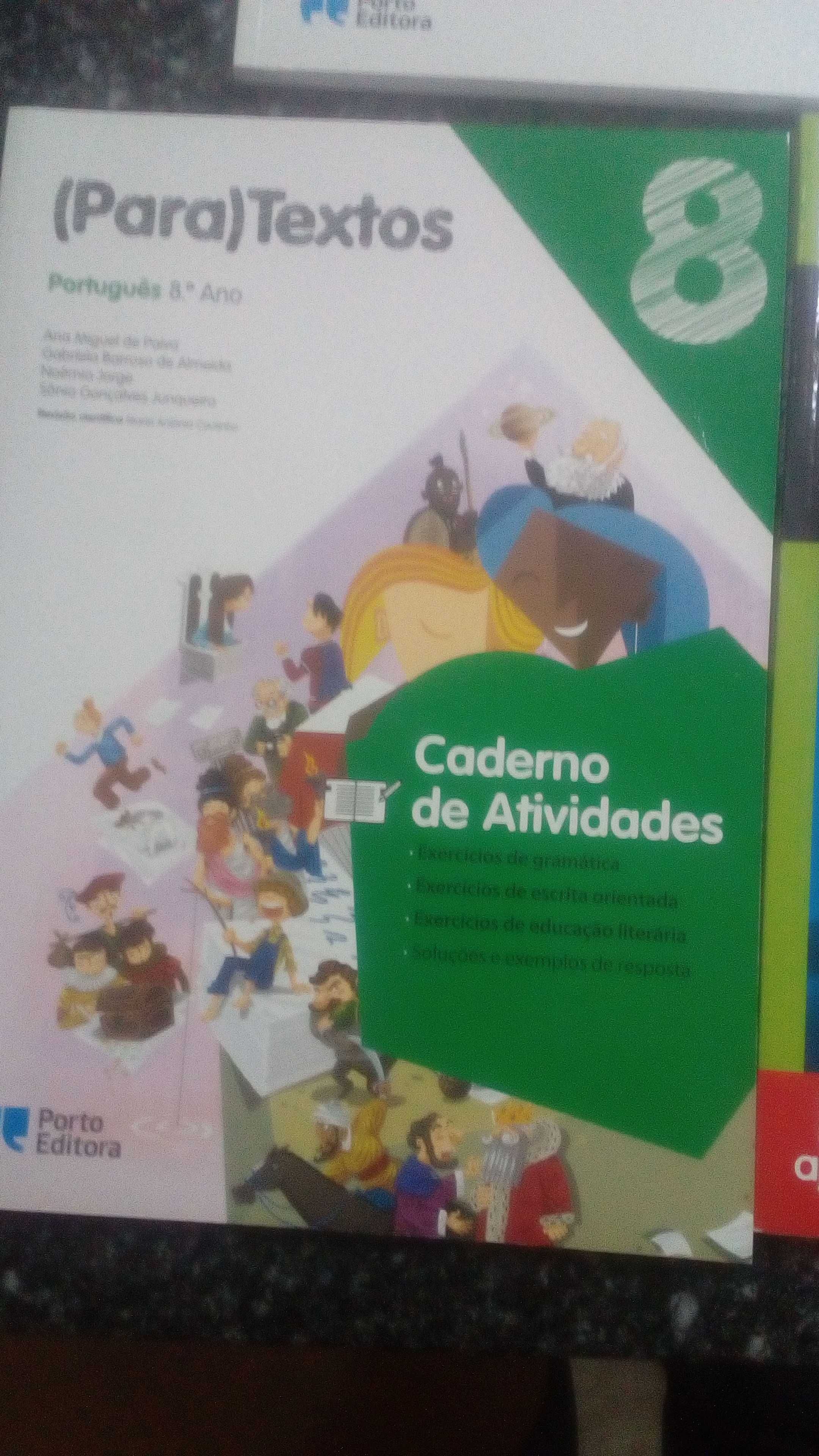 Livros escolares do 8 ano