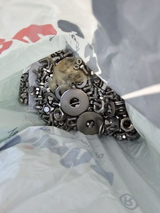 Parafusos de aço inox muita variedade