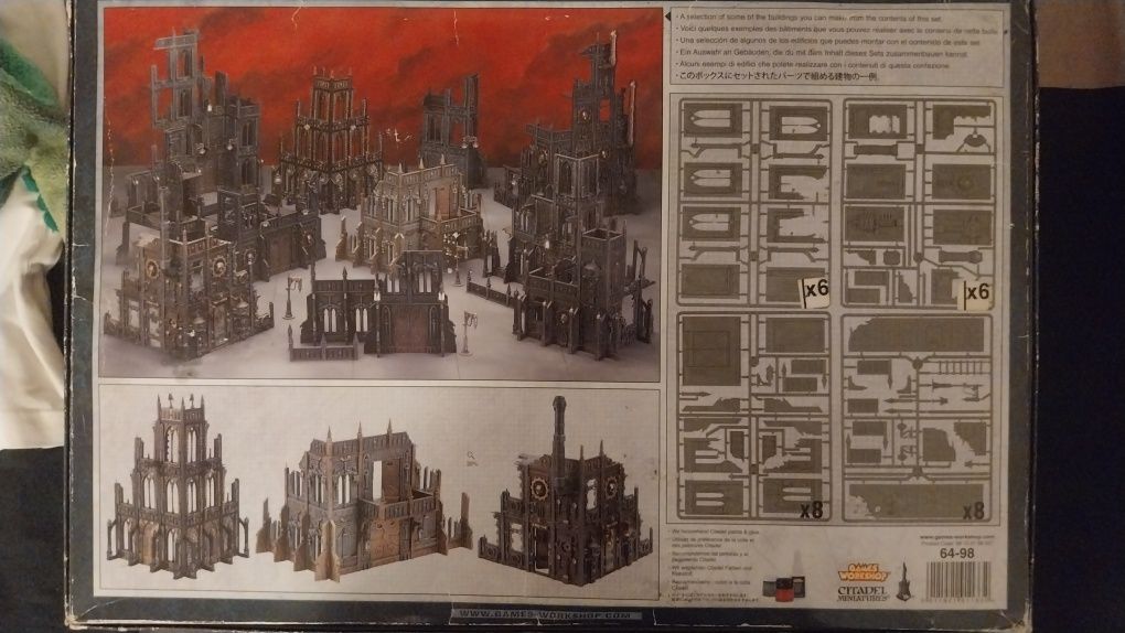 Warhammer 40k imperial city, super raro, nunca usado