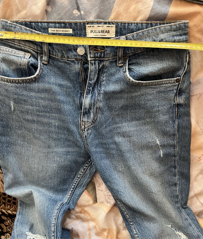 Джинси Skinny чоловічі Pull & Bear